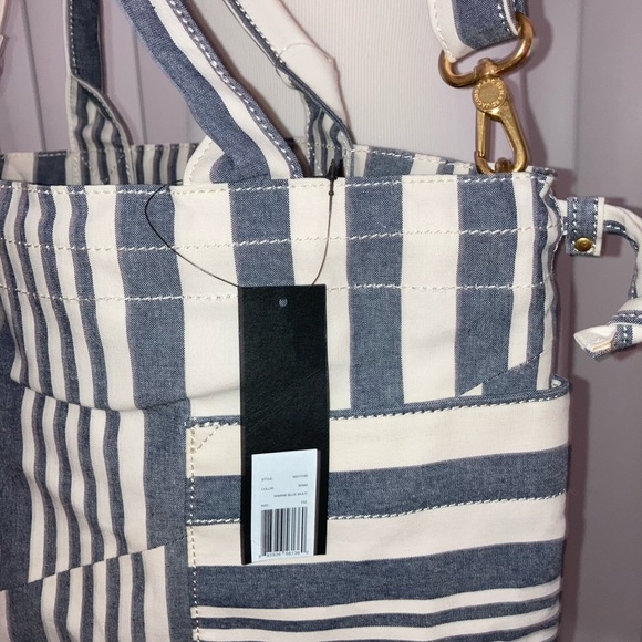 Marc By Marc Jacobs striped shoulder bag NEW - Picture 11 of 14